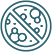 Icon representing anti-bacteria